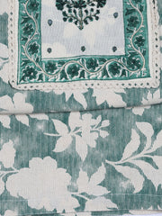 Neck Work Cotton Blend Unstitched Suit With Dupatta