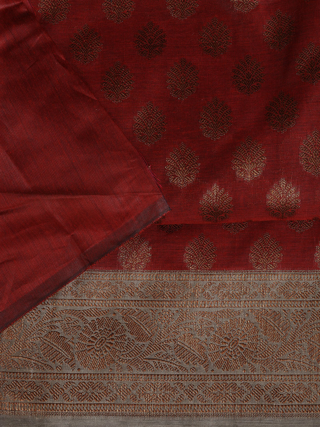 Banarasi Chanderi Unstitched Suit With Dupatta