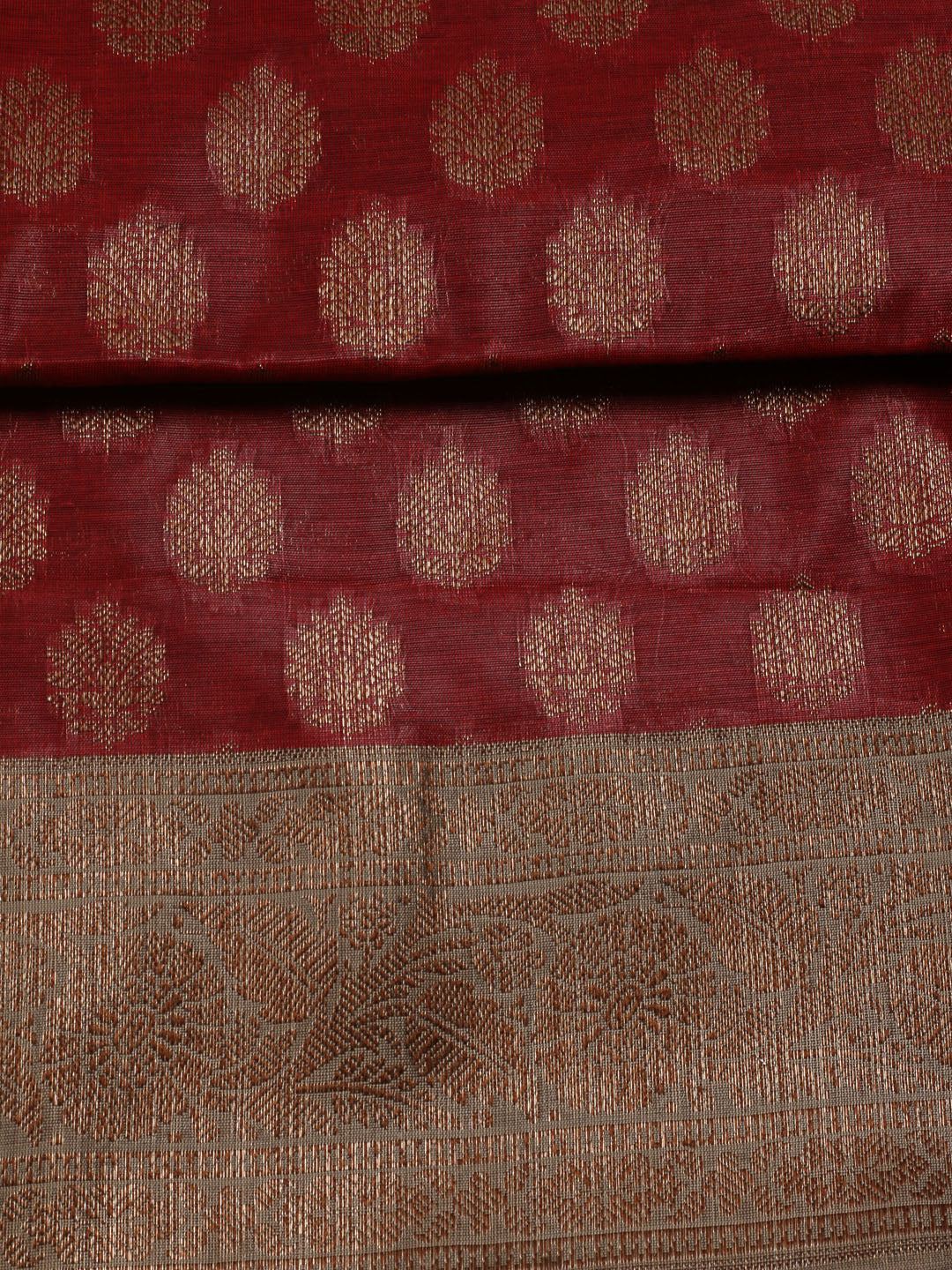 Neck Embroidered Chanderi Unstitched Suit Piece With Dupatta