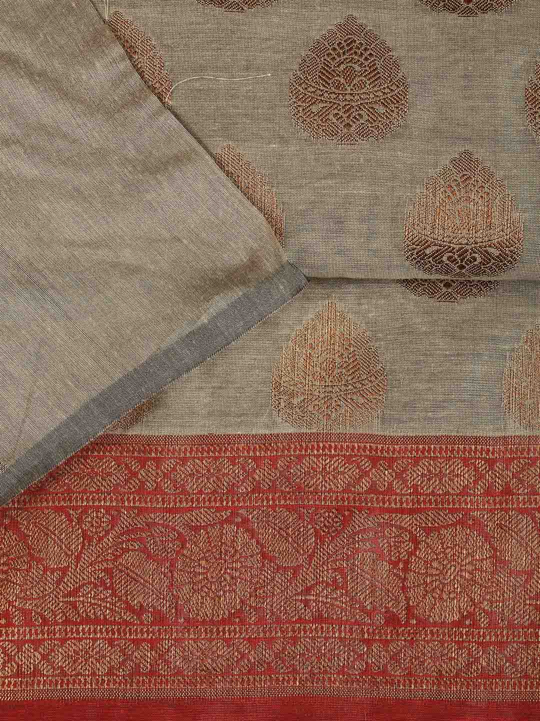 Banarasi Chanderi Unstitched Suit With Dupatta