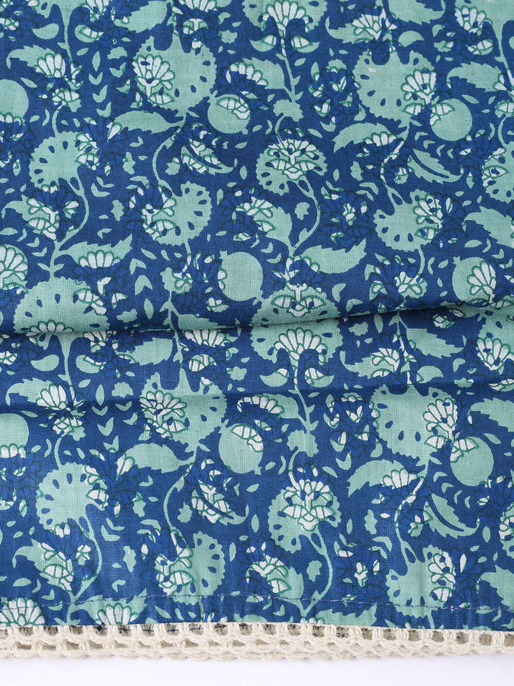 Neck Patti Cotton BlendUnstitched Suit Dupatta