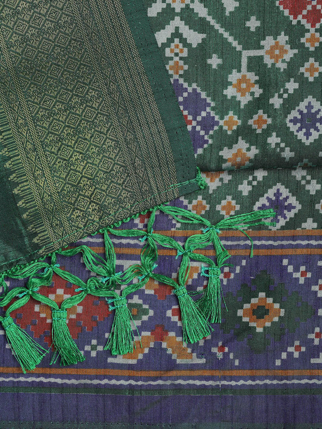 Art Silk Unstitched Suit Piece With Dupatta