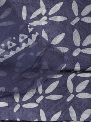 Printed Cotton Blend Unstitched Suit With Dupatta