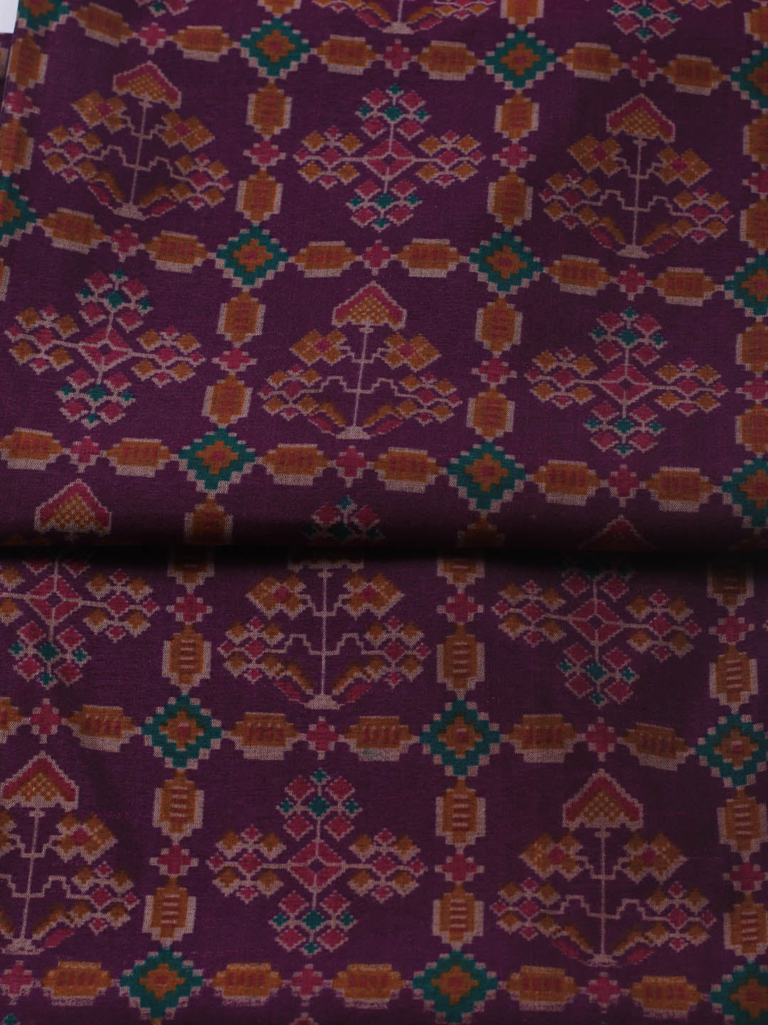 Art Silk Unstitched Suit Piece With Dupatta