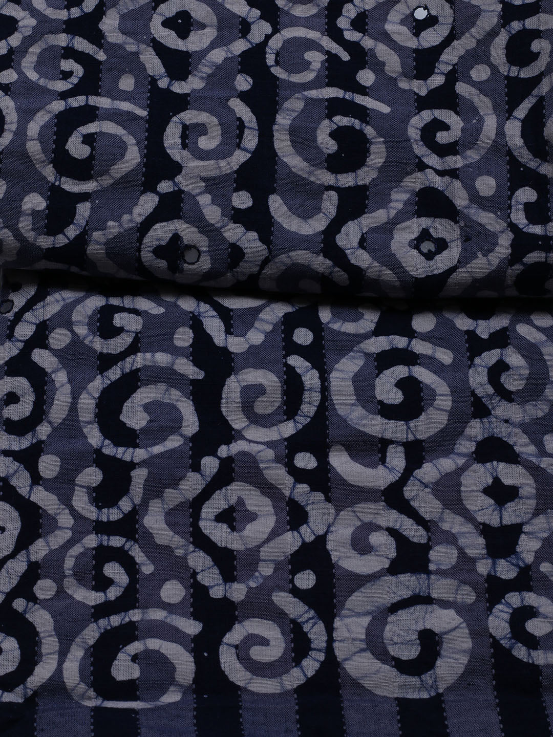 Printed Cotton Blend Unstitched Suit With Dupatta