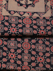 Printed Cotton Blend Unstitched Suit With Dupatta