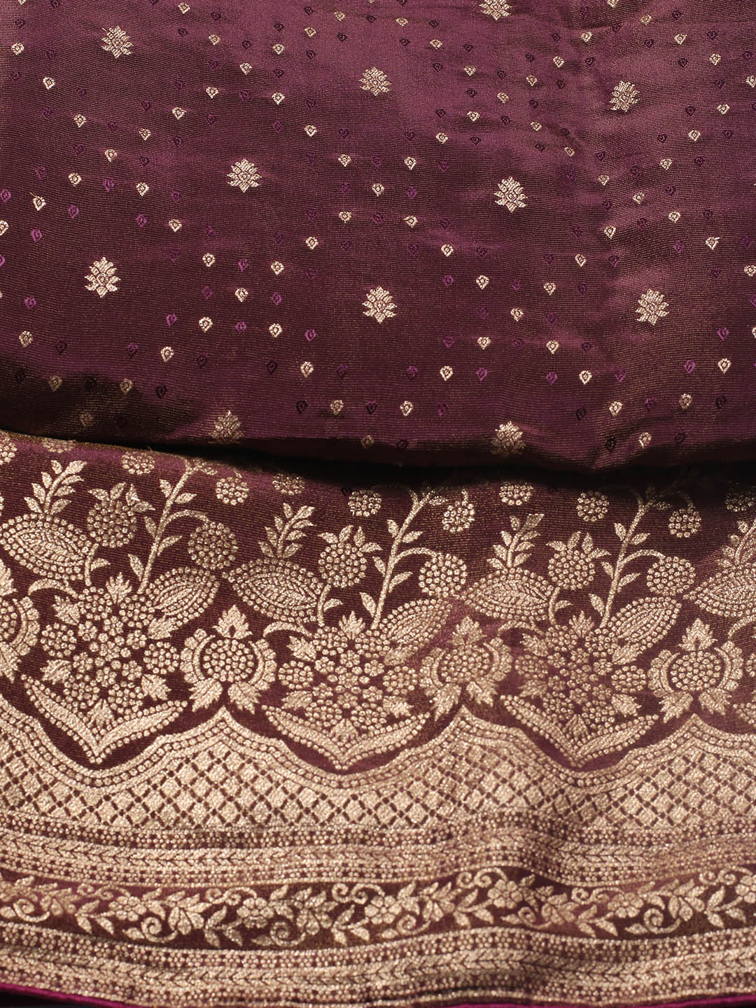 Embroidered Art Silk Unstitched Suit Piece With Dupatta