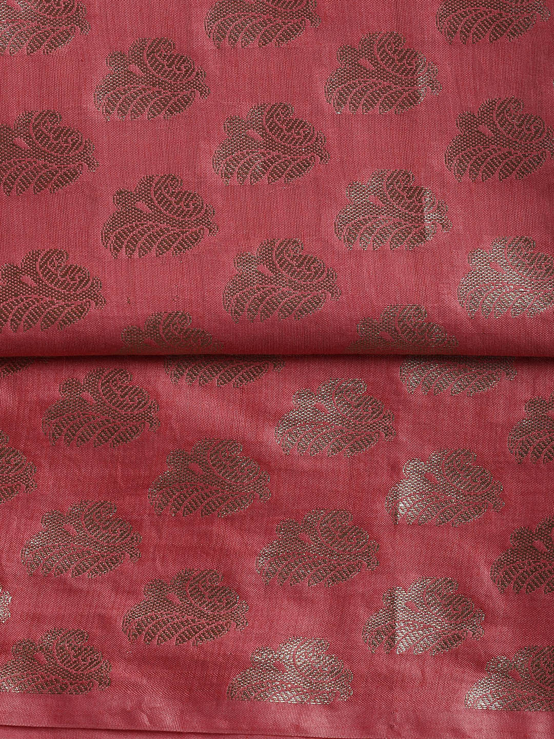 Banarasi Chanderi Unstitched Suit With Dupatta