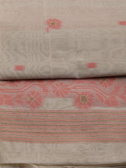 Jamdani Chanderi Unstitched Suit Piece With Dupatta