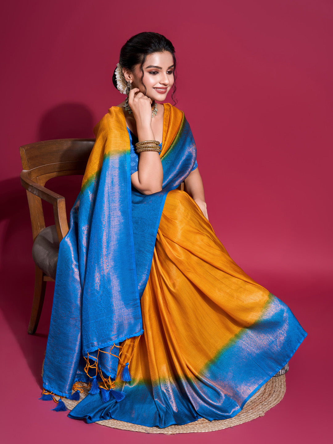 Woven Design Art Silk Saree