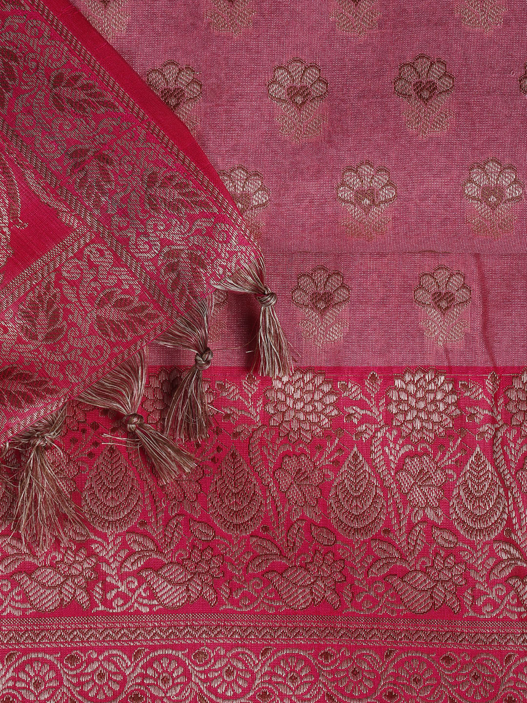 Banarasi Chanderi Unstitched Suit With Dupatta