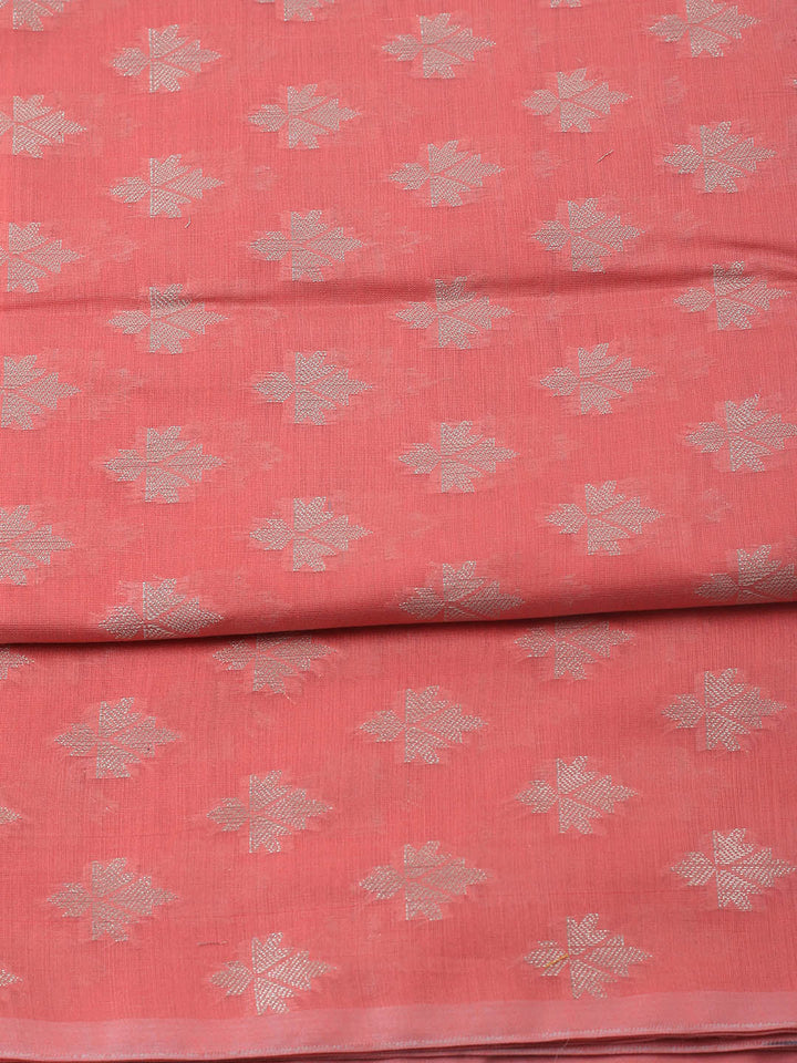 Banarasi Chanderi Unstitched Suit With Dupatta