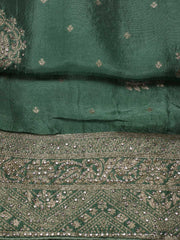 Woven Handloom Unstitched Suit Piece With Dupatta