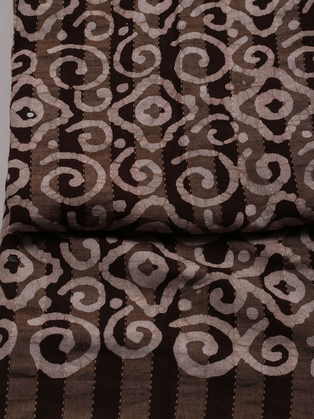 Printed Cotton Blend Unstitched Suit With Dupatta