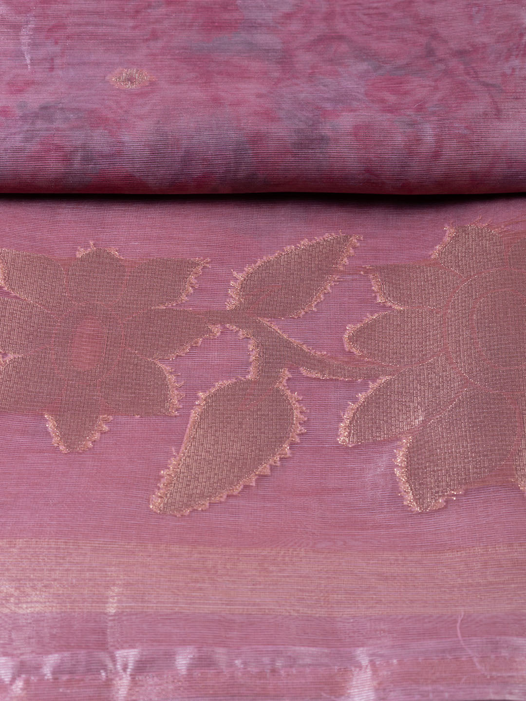Embroidered Tissue Unstitched Suit With Dupatta