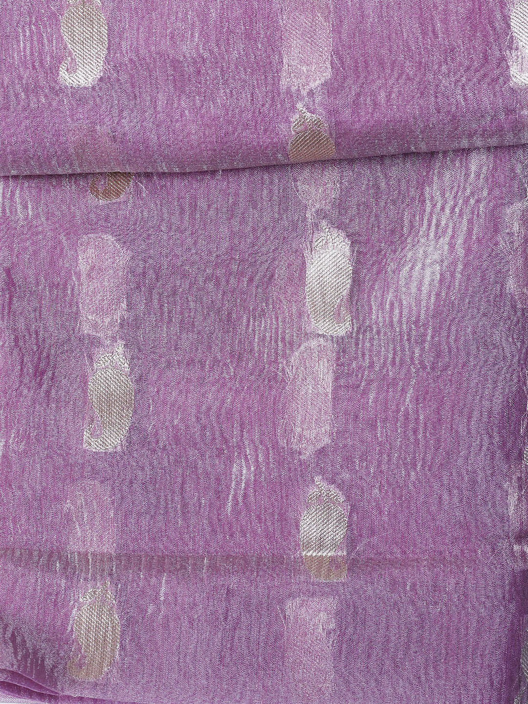 Woven Tissue Unstitched Suit With Dupatta