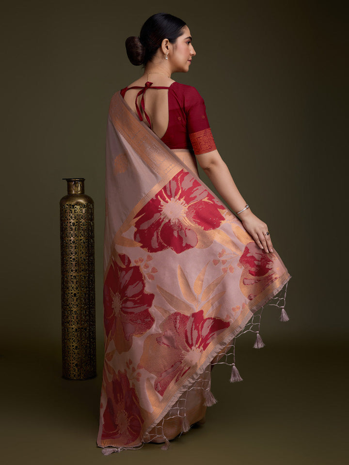Woven Design Art Silk Saree