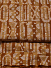 Printed Cotton Blend Unstitched Suit With Dupatta