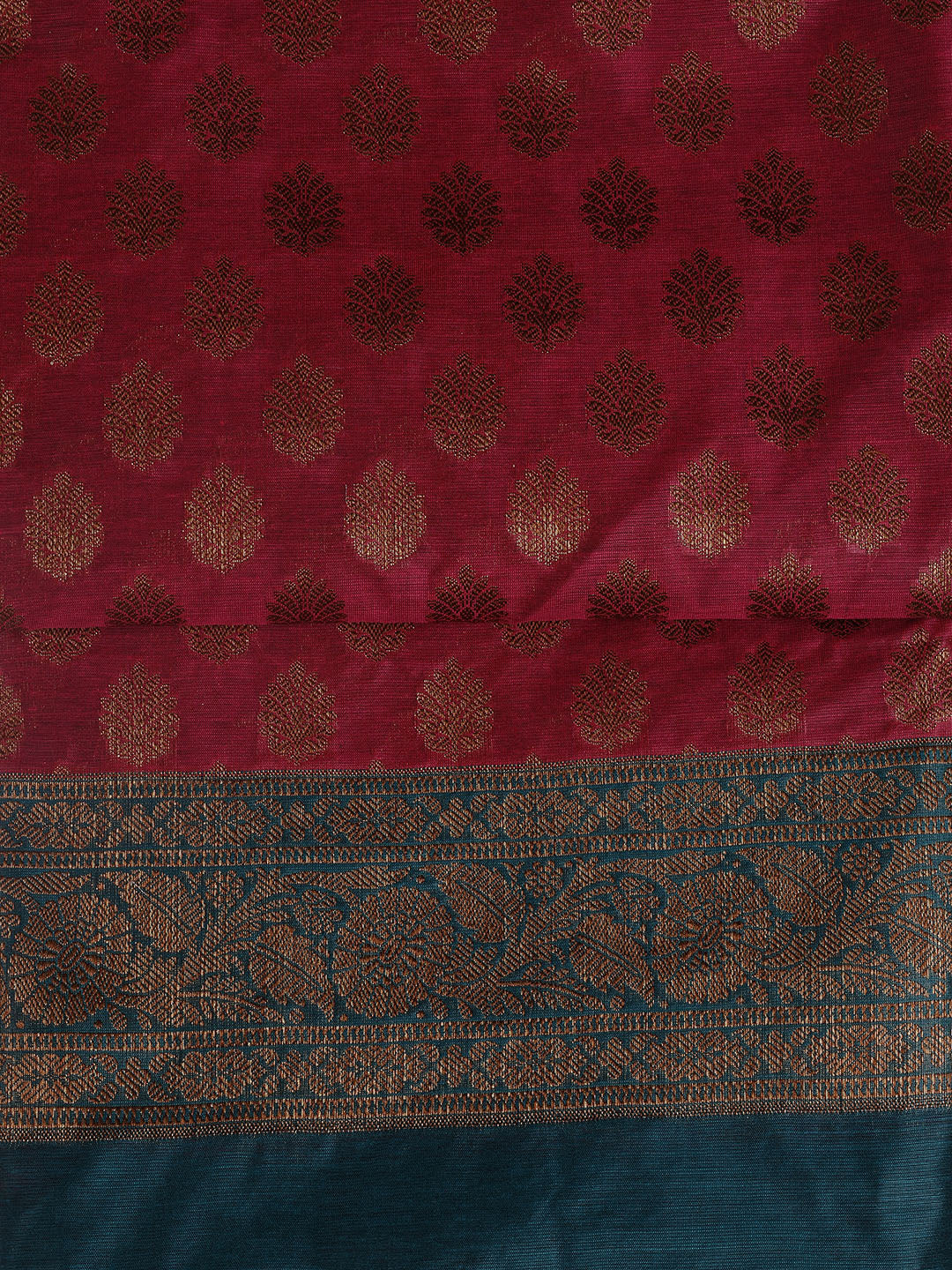 Banarasi Chanderi Unstitched Suit With Dupatta