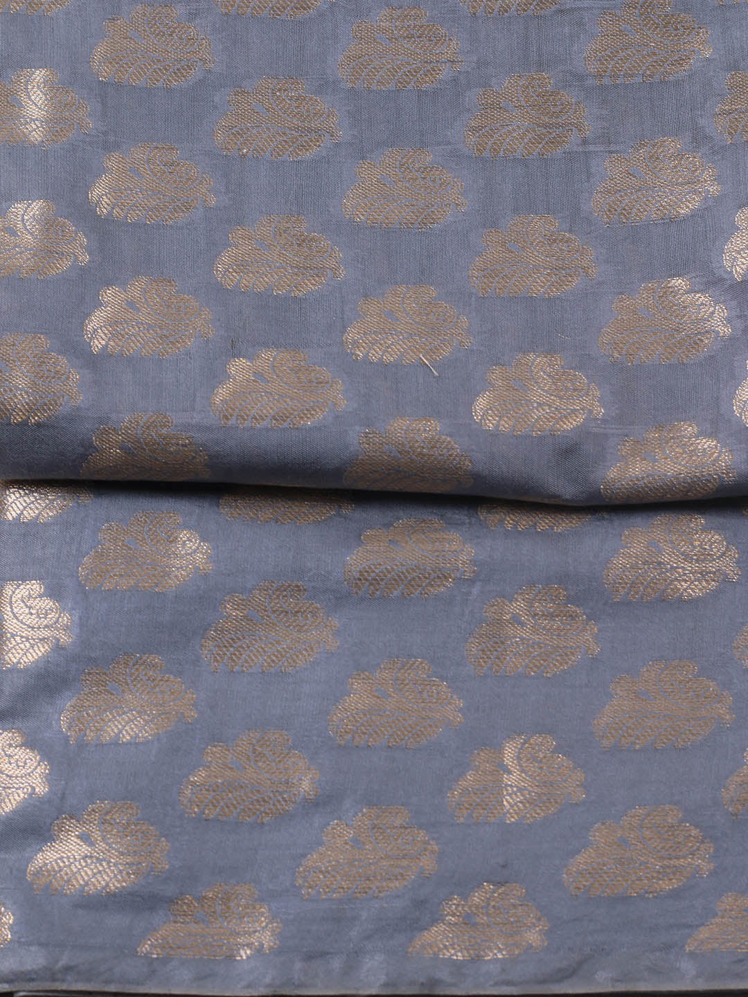 Banarasi Chanderi Unstitched Suit With Dupatta