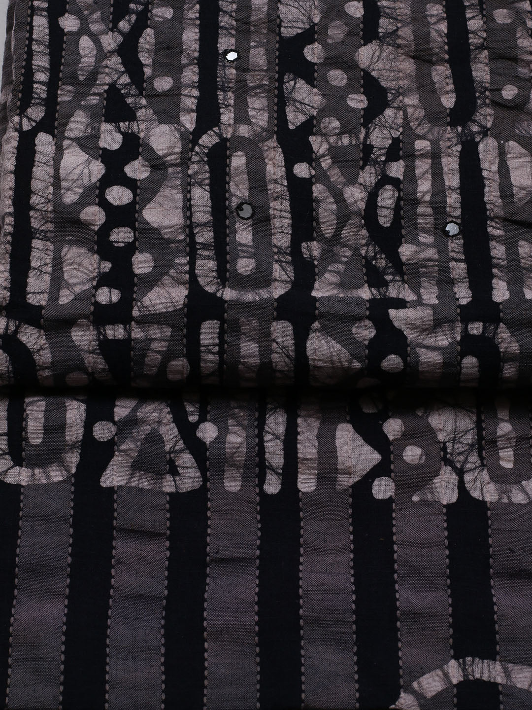 Printed Cotton Blend Unstitched Suit With Dupatta
