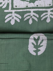 Printed Cotton Blend Unstitched Suit With Dupatta