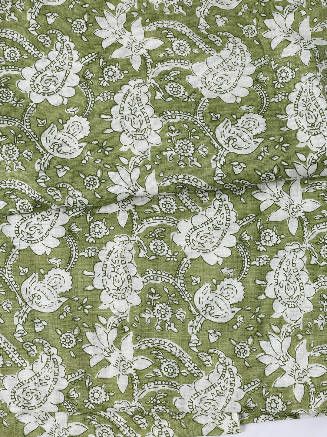 Printed Cotton Blend Unstitched Suit With Dupatta