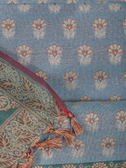 Banarasi Chanderi Unstitched Suit With Dupatta