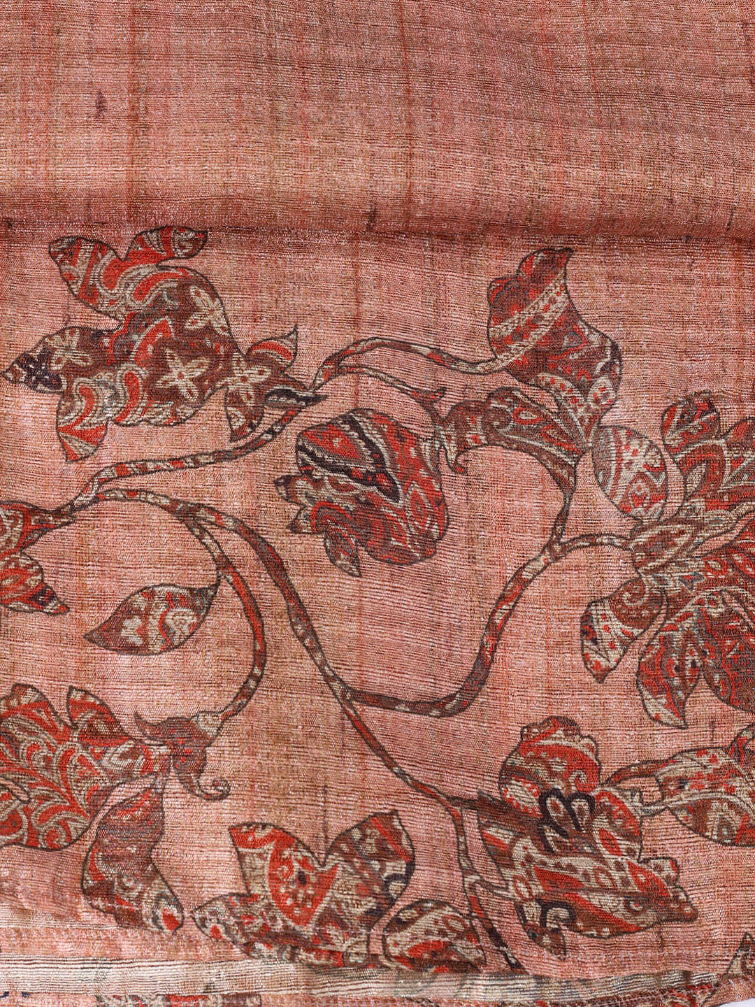 Kantha Work Chanderi Unstitched Suit With Dupatta