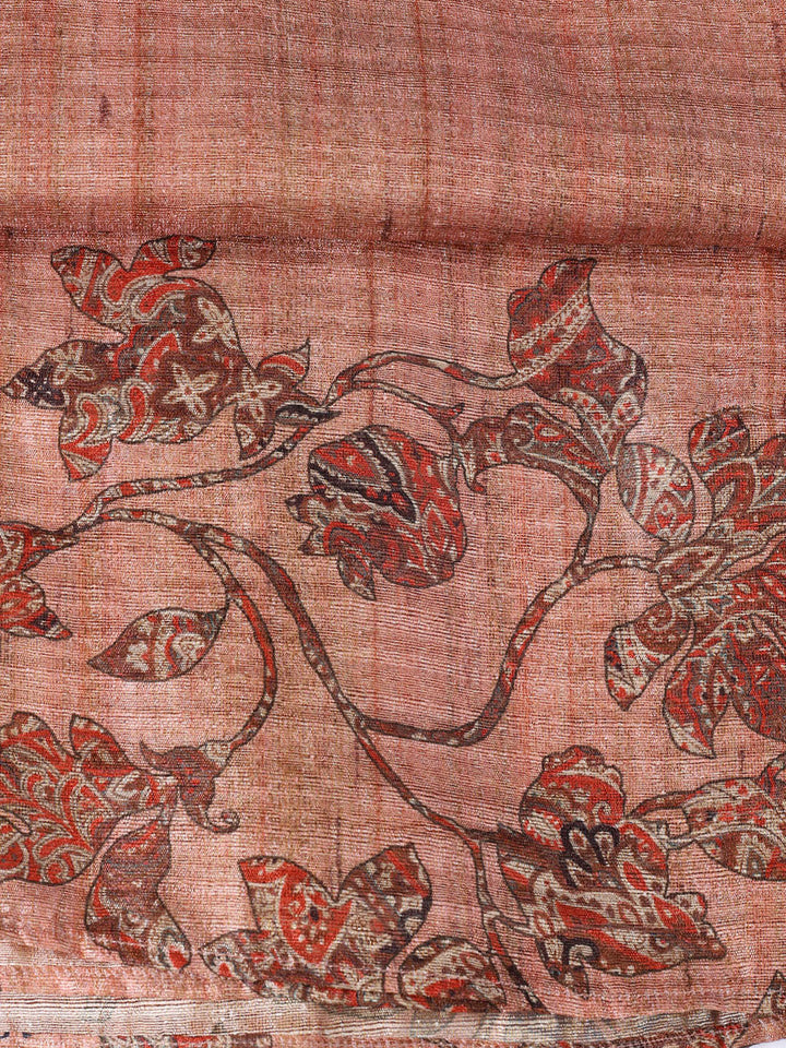 Kantha Work Chanderi Unstitched Suit With Dupatta