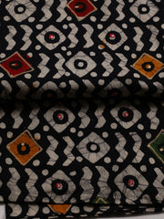 Printed Cotton Blend Unstitched Suit With Dupatta