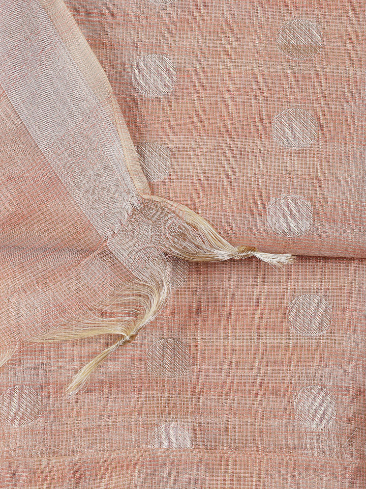 Woven Tissue Unstitched Suit With Dupatta