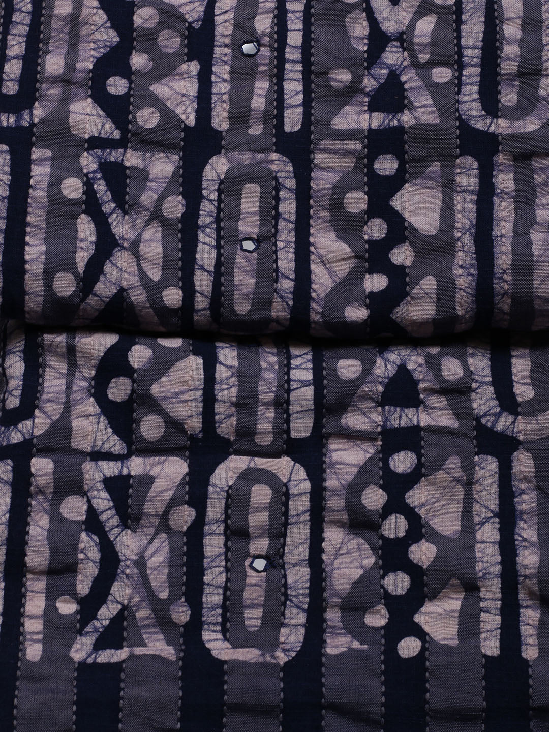 Printed Cotton Blend Unstitched Suit With Dupatta