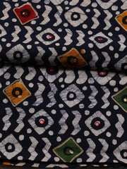 Printed Cotton Blend Unstitched Suit With Dupatta