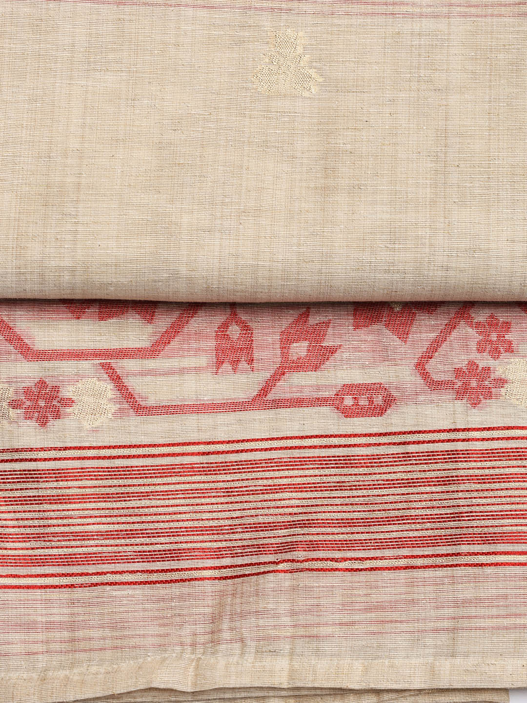 Embroidered Cotton Blend Unstitched Suit Piece With Dupatta