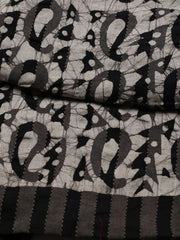 Printed Cotton Blend Unstitched Suit With Dupatta