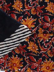Printed Cotton Blend Unstitched Suit With Dupatta