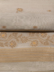 Jamdani Chanderi Unstitched Suit Piece With Dupatta