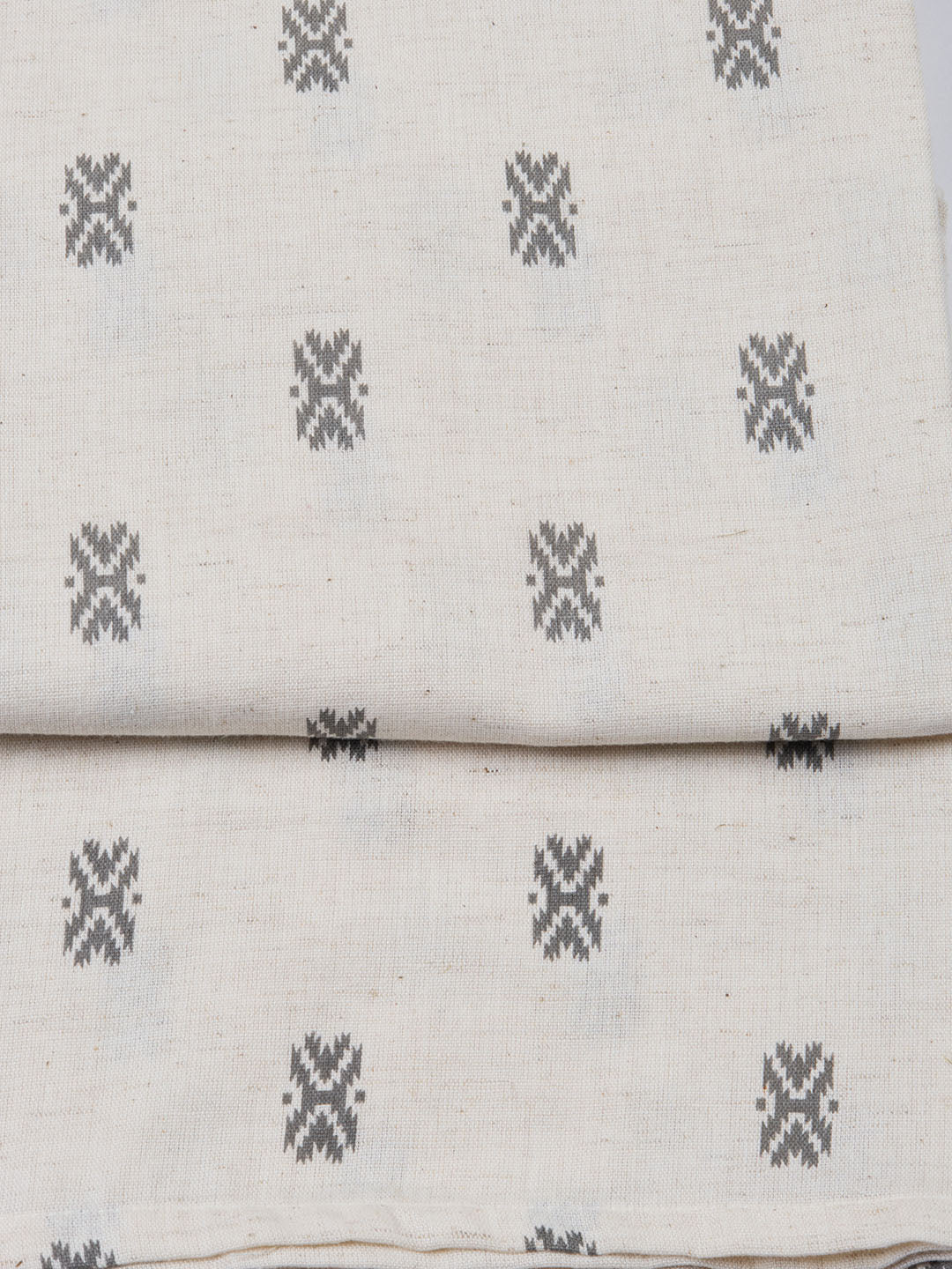 Printed Cotton Blend Unstitched Suit Piece With Dupatta