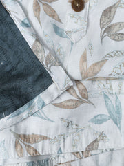 Printed Cotton Blend Unstitched Suit With Dupatta