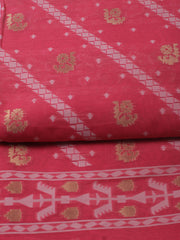 Jamdani Chanderi Unstitched Suit Piece With Dupatta