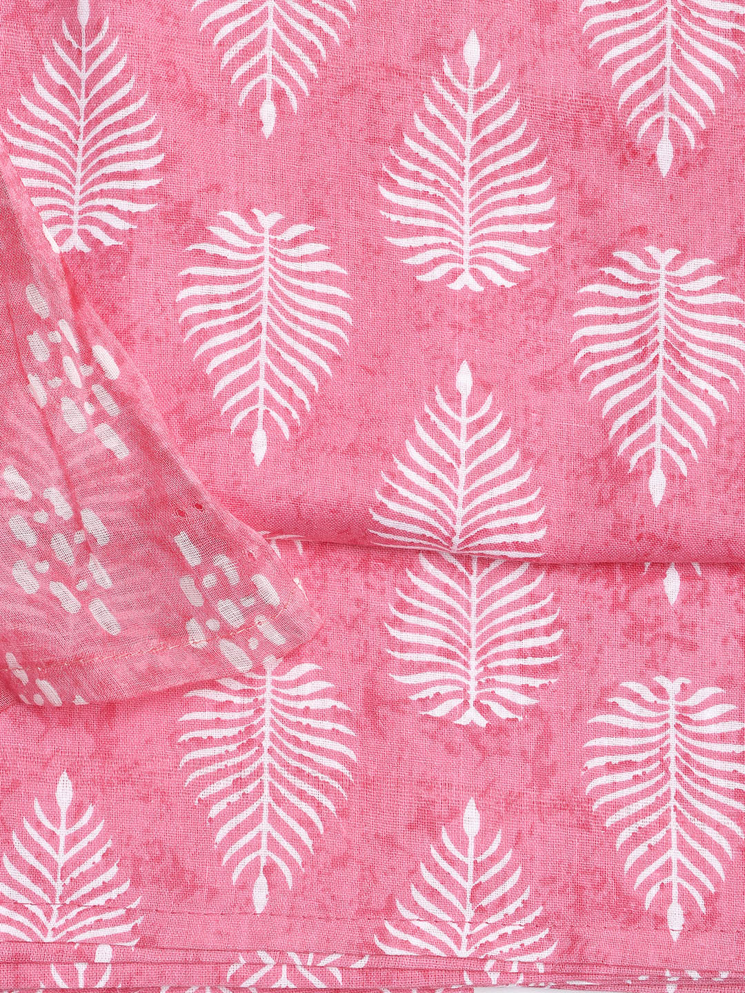 Printed Cotton Blend Unstitched Suit With Dupatta
