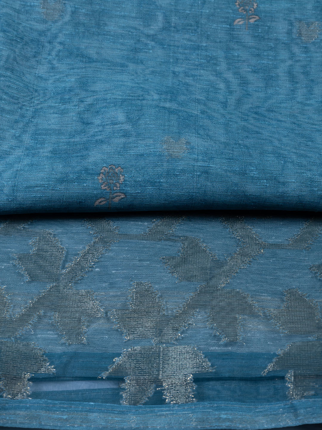 Woven Tissue Unstitched Suit With Dupatta