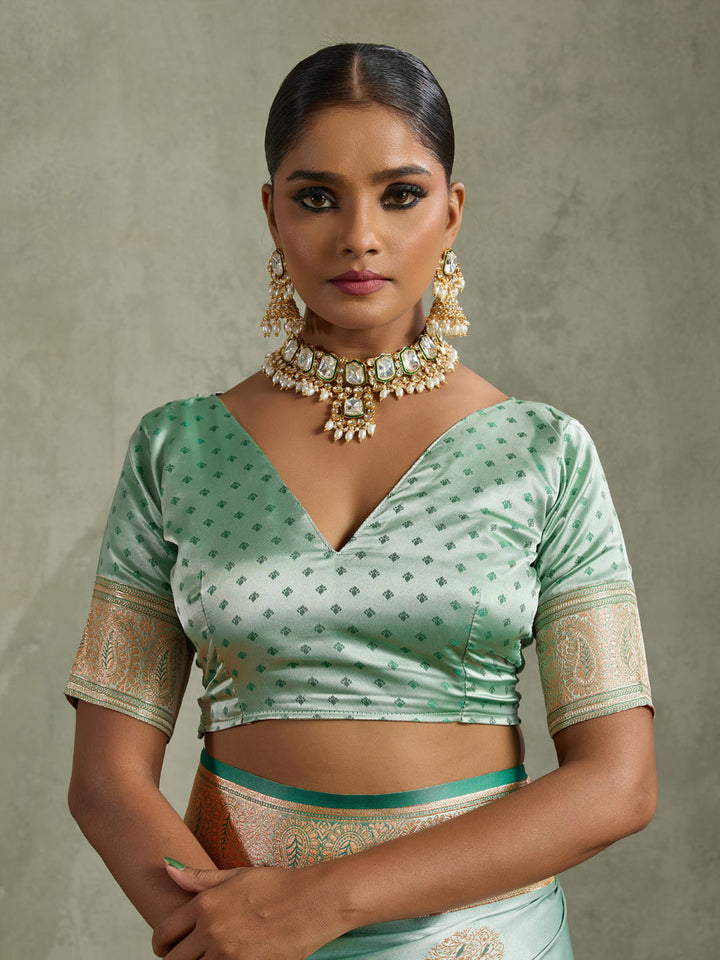 Woven Design Satin Silk Saree