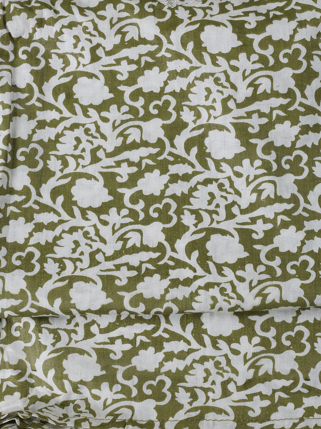 Printed Cotton Blend Unstitched Suit With Dupatta