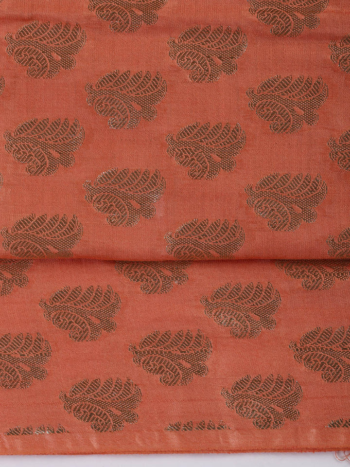 Banarasi Chanderi Unstitched Suit With Dupatta