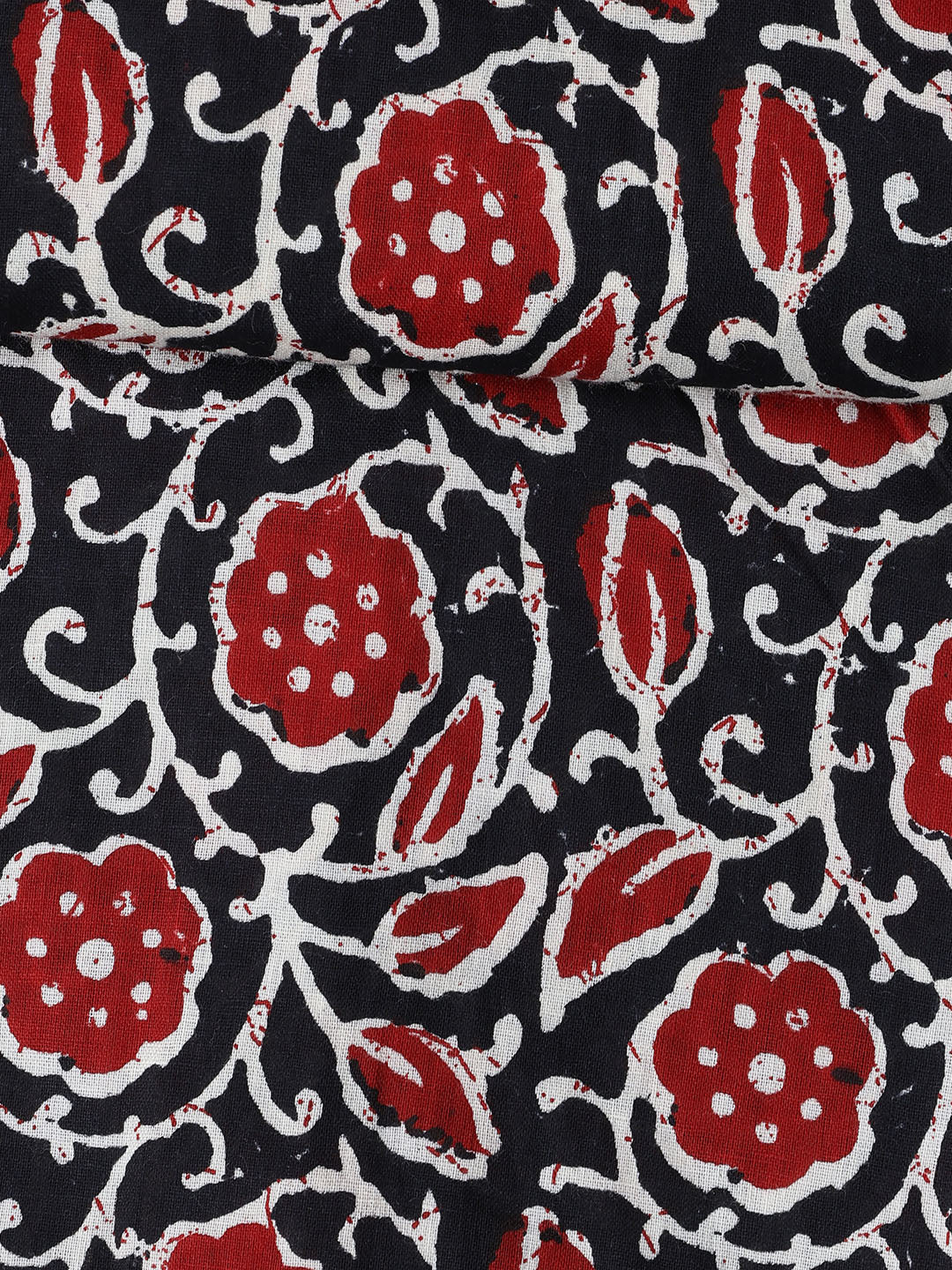 Printed Cotton Blend Unstitched Suit With Dupatta
