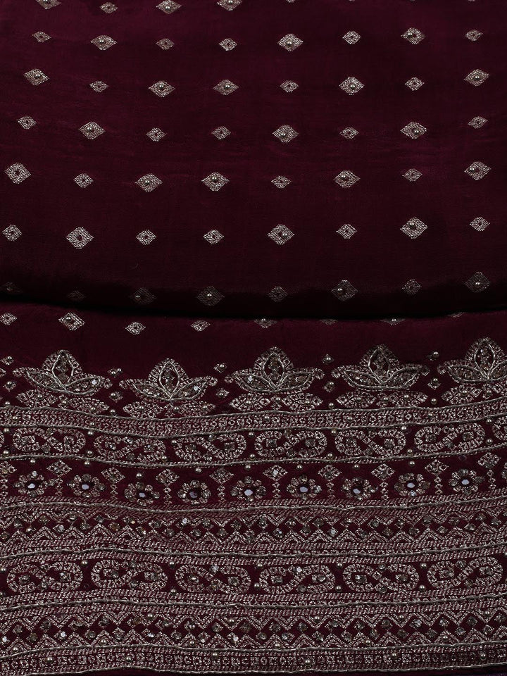 Woven Art Silk Unstitched Suit Piece With Dupatta