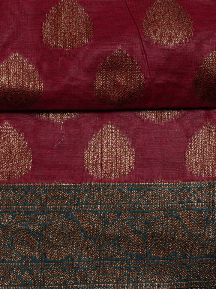 Banarasi Chanderi Unstitched Suit With Dupatta