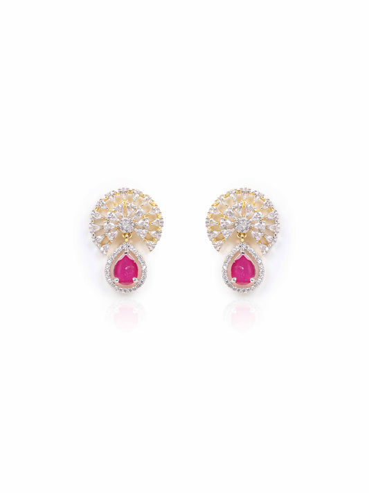 Stone Gold-Plated Studs